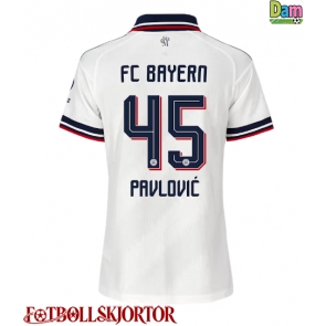 Bayern Munich Aleksandar Pavlovic #45 Bortatröja Dam 2026-27 Kortärmad